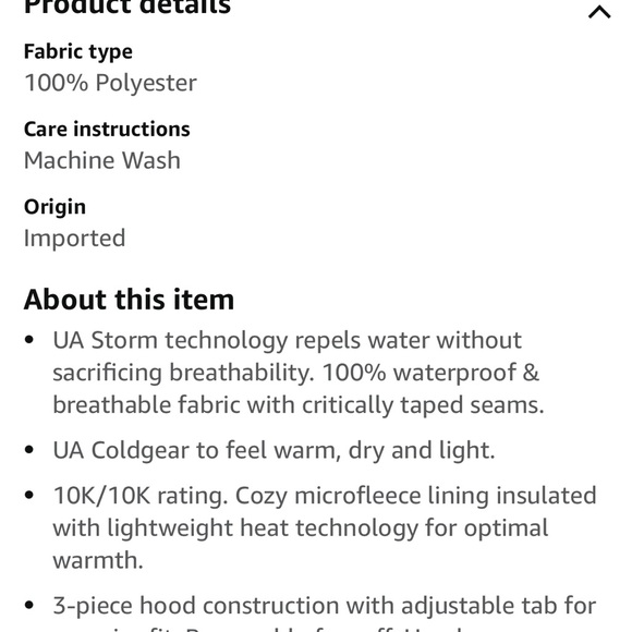 Under Armor Jacket - Picture 3 of 6